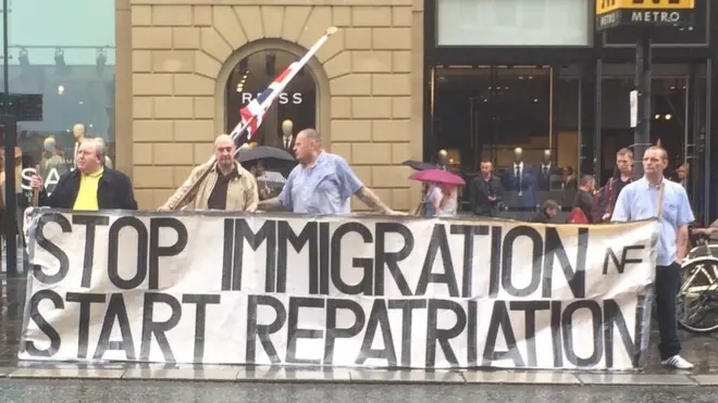 "Stop immigration start repatriation" poster