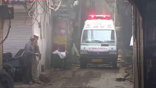 दिल्ली आग