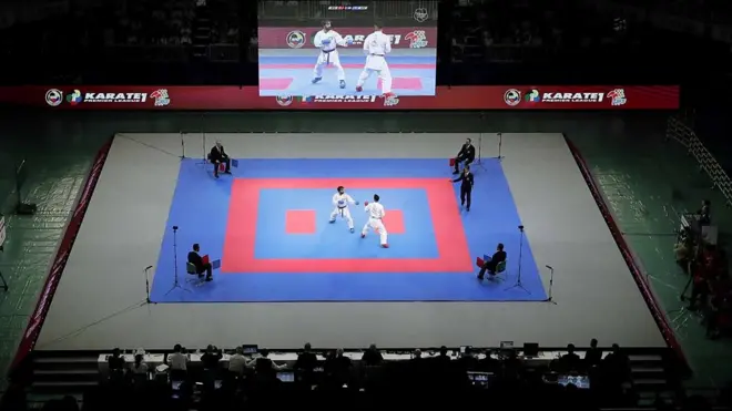 Olimpijske igre, karate ring