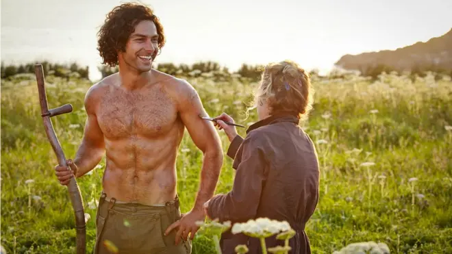 Banyak yang mengomentari penampilan Turner di film yang berjudul Poldark.