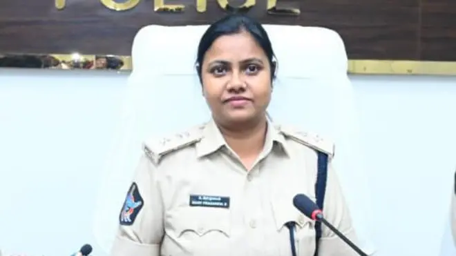 ఏలూరు జిల్లా ఎస్పీ ప్రశాంతి