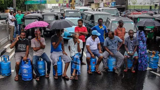 SRI LANKA-POLITICS-PROTEST-ECONOMY