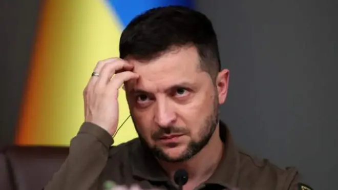 ইউক্রেনের প্রেসিডেন্ট ভলোদিমির জেলেনস্কি