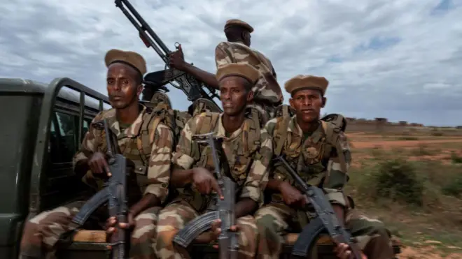 የሶማሊያ ጦር አባላት