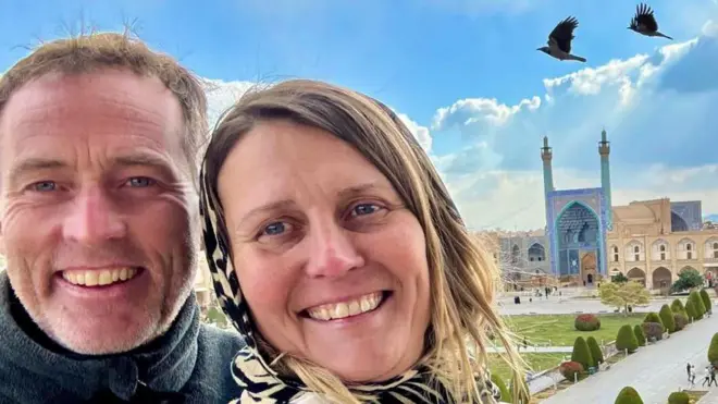 زوج بریتانیایی محبوس در ایران