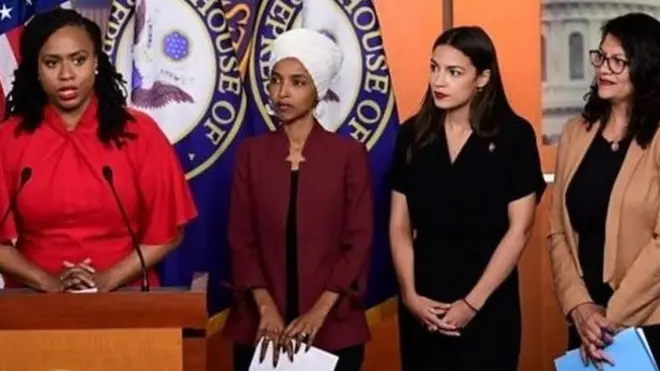 Àwọn obìnrin ilé ìgbìmọ̀ aṣòfin Amẹrika fọnmú sí ọ̀rọ̀ Trump