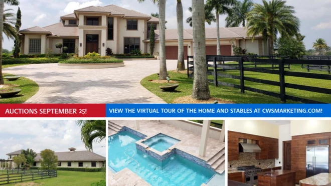 Andrade entregó a las autoridades cinco propiedades. La que aparece en esta imagen está valorada en más de US$8 millones.