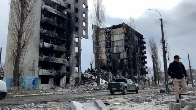 Бородянка, 5 апреля 2022.