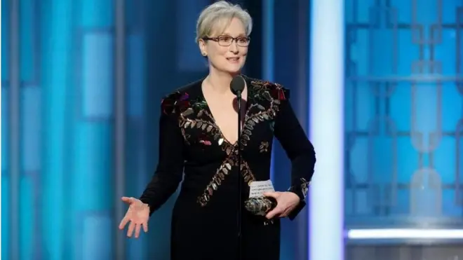 Diễn viên Meryl Streep nhắc đến Trump trong bài phát biểu nhưng không nêu tên ông