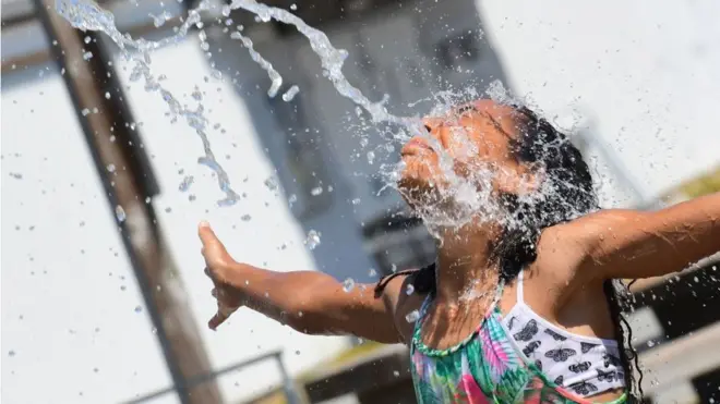 امریکہ گرمی