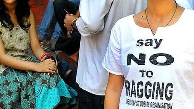 නවක වදයට එරෙහි ඉන්දීය විශ්ව විද්‍යාල ශිෂ්‍යාවෝ