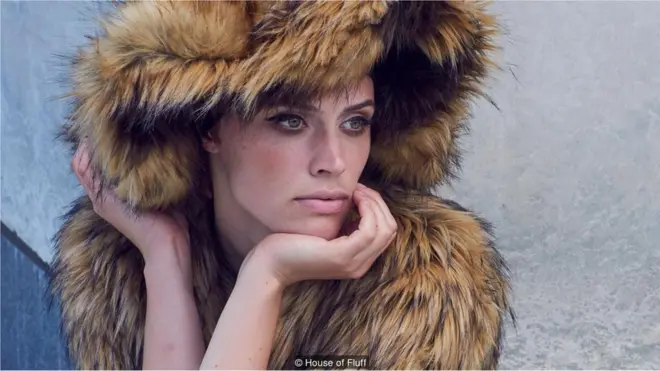 奢侈品牌生产的人造皮草，质感往往与动物皮草不相上下。