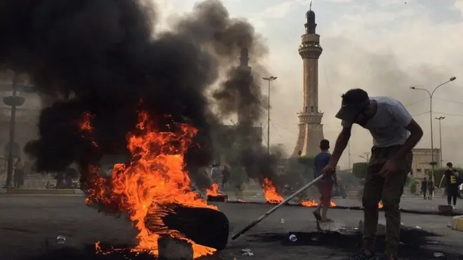 عراق مظاہرے