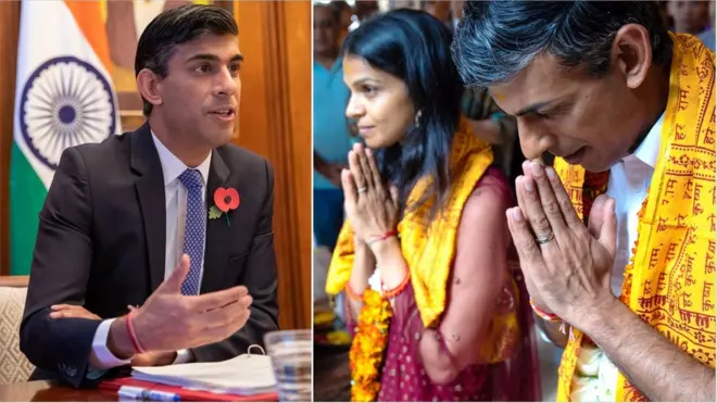 రిషి సునాక్, అక్షతా మూర్తి