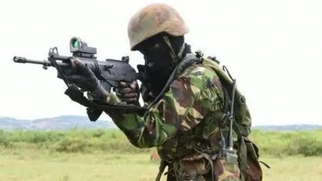 Umusirikare wa Uganda mu myitozo