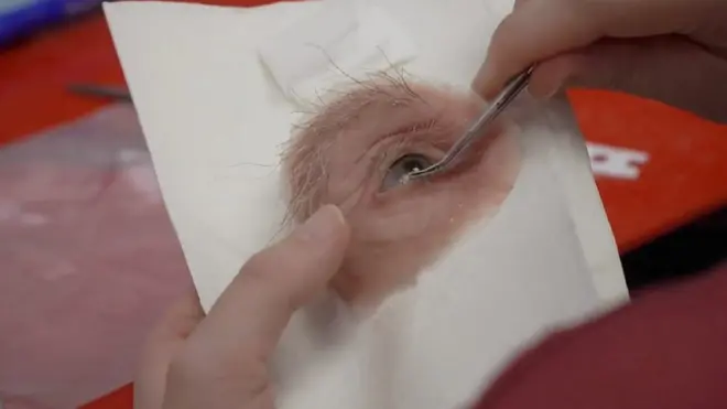 proteza oka hiperrealisticna