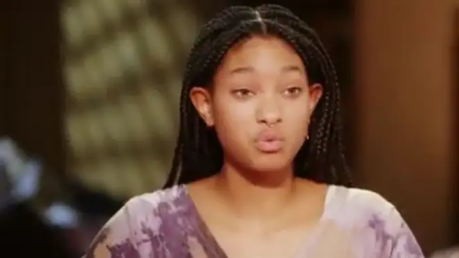 Screen grab of Willow Smith