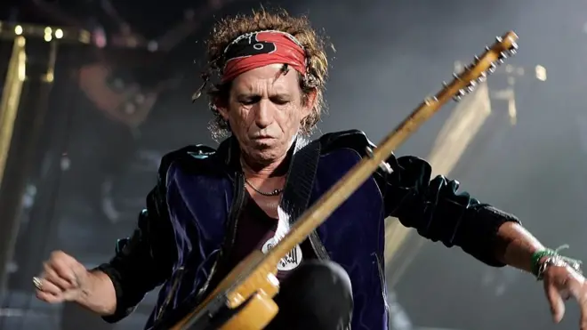 Keith Richards co-founded the Rolling Stones with Mick Jagger in 1962