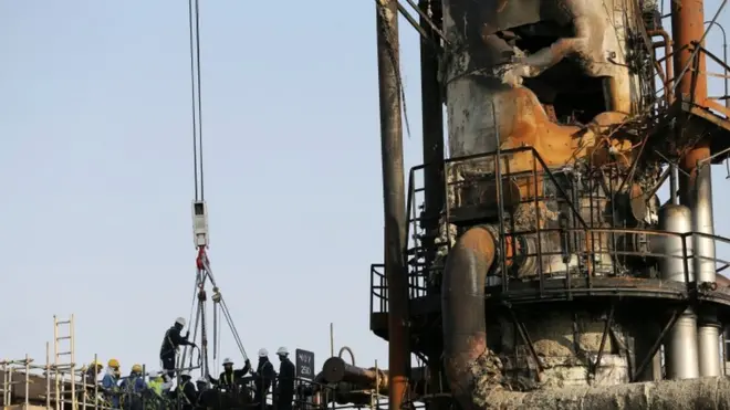 الهجوم على منشأتين نفطيتين سعوديتين أدى لارتفاع أسعار النفط في السوق العالمية