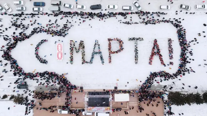 Флешмоб в Улан-Удэ