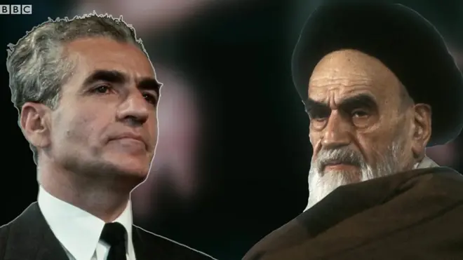 كانت الثورة الإسلامية صراعا تمحور بين شاه ولى وجهه شطر الغرب وآية الله الخميني عراب تلك الثورة.