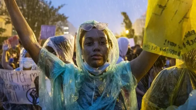 واشنگٹن میں احتجاج