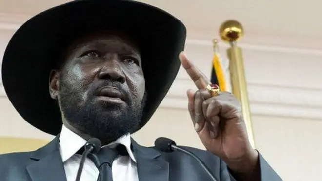 Rais wa Sudan Kusini Salva Kiir Mayardit