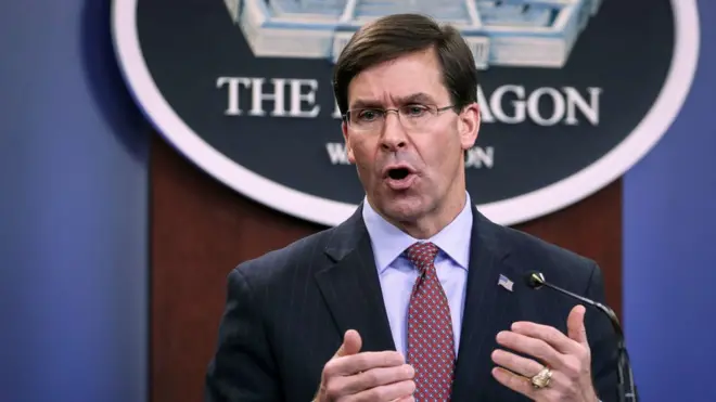 مارک اسپر ویلي، له عراقه د امریکایي پوځ د وتلو رپوټونه ناسم دي