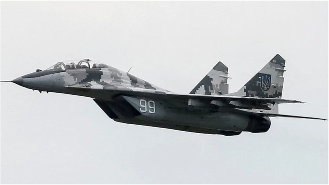 เครื่องบินขับไล่ MIG-29 ของยูเครน ไม่อาจเทียบได้กับเครื่องบินรบของรัสเซียบางลำที่ทันสมัยยิ่งกว่า