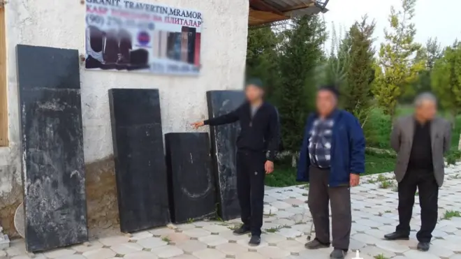 Қабртош ўғирлаганини тан олган шахслар