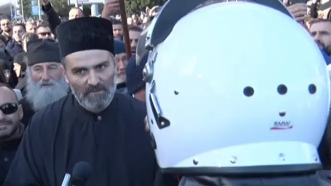 Protest SPC u Crnoj Gori