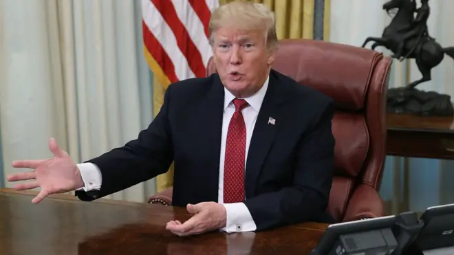 ترامب لم يستبعد إعلان حالة الطوارئ لضمان الحصول على التمويل الذي يحتاج لتمويل بناء الجدار