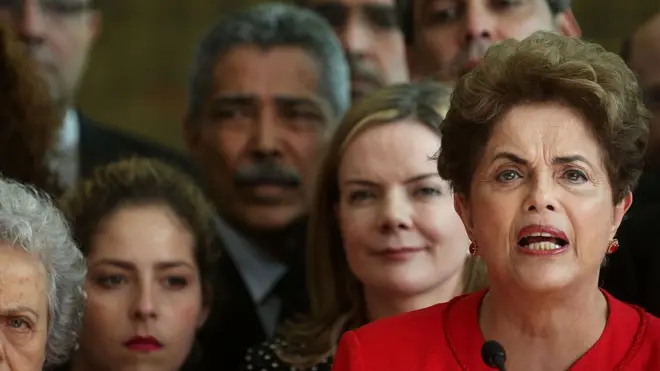Rousseff dijo que el proceso de impeachment que la había sacado de la presidencia de Brasil había sido un golpe de Estado.