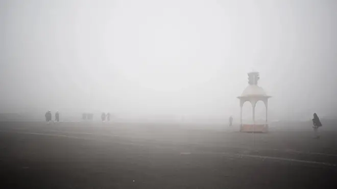 La moyenne annuelle de la pollution par les PM2,5 à New Delhi était, de loin, la pire de toutes les capitales du monde.