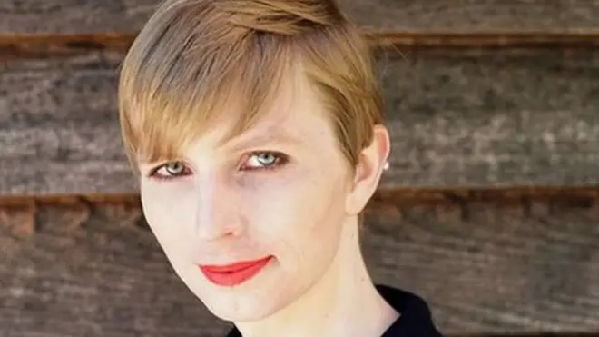 Manning publicó esta foto en su cuenta de Twitter este jueves.