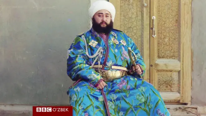 Амир Олимхоннинг сурати Сергей Прокудин-Горский коллекциясидан