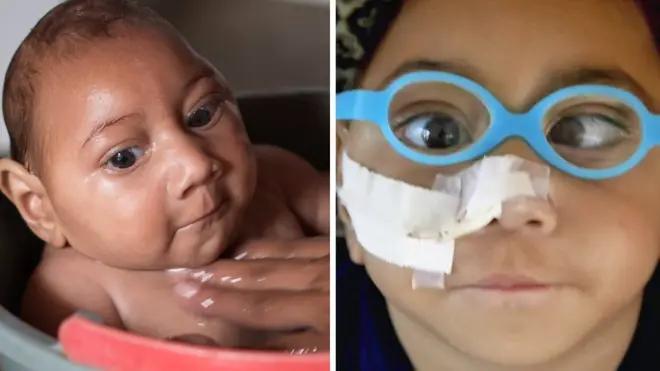 Composición con fotos de José Wesley