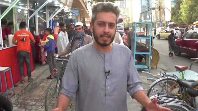 BBC reporter Kabul thumb