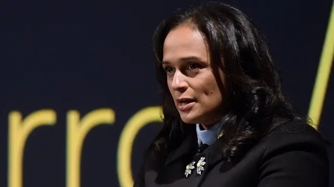 Isabel dos Santos ha sido formalmente acusada de fraude, malversación de fondos, tráfico de influencia, entre otros delitos.