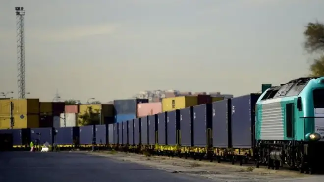 Янги Ипак йўли Қозоғистон, Россия, Беларусь, Польша, Германия, Бельгия ва Франция орқали ўтади