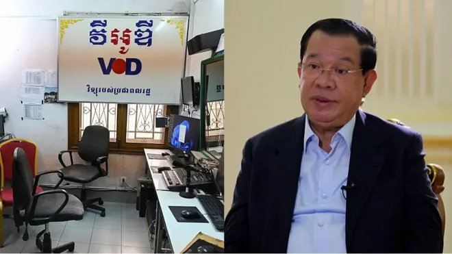 柬埔寨首相关闭国内最后独立媒体之一