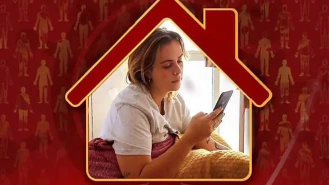 Анимација: Девојка код куће