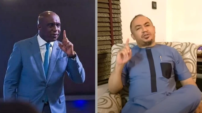 Pastor Ibiyomie and Daddy Freeze