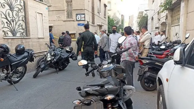 خبرگزاری فارس این عکس را از محل حادثه منتشر کرده است