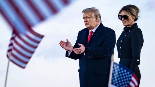 ترامب وميلانيا