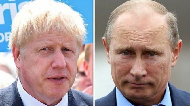 Putin and Johnson