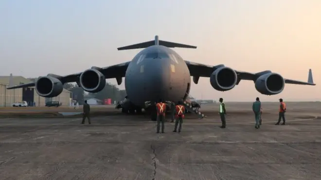 ඉන්දියානු ගුවන් යානයක්