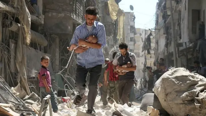 El conflicto en Siria ha destruido numerosas ciudades.