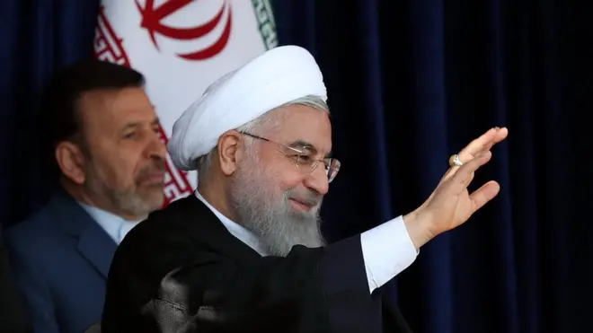 Presiden Hassan Rouhani mengakui Iran mungkin akan mengalami kesulitan jika negaranya dijatuhi sanksi-sanksi lagi.