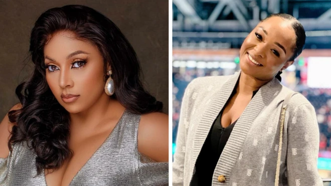 Lola Omtayo-Okoye and Anita okoye